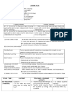 Lesson Plan Year 4 Unit 8 Language Arts