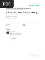 Advanced Ceramics Processing