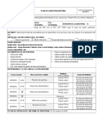 Plan de Auditoria Interna