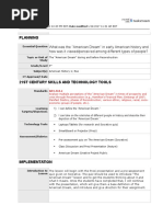 Lesson Plan American Dream 3