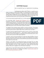 Gpower Tutorial PDF