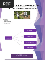 Código de Ética Profesional Del Ingeniero Ambiental 