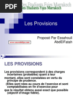 Les Provisions PDF