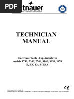 Tuttnauer 1730,2340,2540,3140,3850,3870 Autoclave - Service Manual PDF