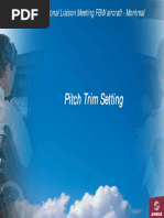 Pitch Trim Setting