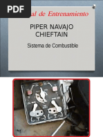 Piper Chieftain - Sist. Combustible