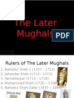 The Later Mughals