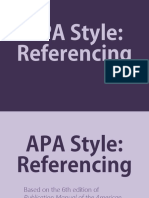 EAPP-APA Referencing Part I