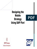 Sap Fiori Approach