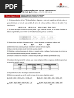 Ficha I Massa e Tamanho Dos Átomos PDF