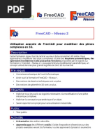 FreeCAD Niveau 2