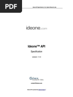 Ideone Api PDF