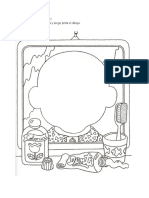 ¿Cómo Te Ves en El Espejo? Dibuja Las Partes de Tu Cara y Luego Pinta El Dibujo