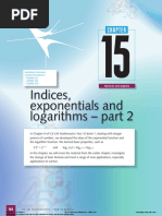 Chap 15 Indices Exponentials and Logarithms 2 PDF