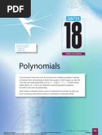 Chap 18 Polynomials PDF