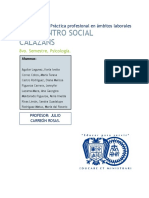 Propuestas para Centro Social Calasanz