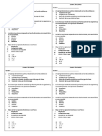 Examen 2 de Química Comipems