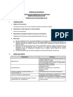 362 - TDR - GP - 01 Analista en Gestion de Procesos y Calidad