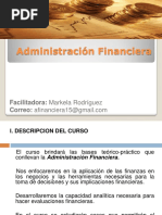 Administracion Financiera Sesion I