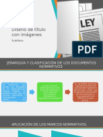 Jerarquia de Los Documentos Normativos