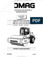 Manual Servicio Mantenimiento bw212 pd40 Rodillo Autopropulsado Bomag PDF