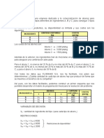 Ejercicios de Programación Lineal Prueba