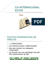 Política Internacional de Precios