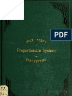 (1883) Proportionate System of Coat Cutting