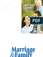 Marriage & Family: The Missing Dimension