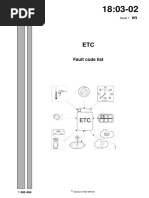 Atc Fault Code List PDF