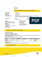 Aeroshell Fluid 12msds