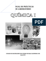 Manual de Practicas de Laboratorio Quimica I PDF