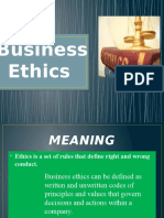 MODULE - 5 Business Ethics