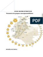 Mapa Del Conflicto Armado en Colombia