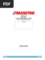 Manitou Operator Manual