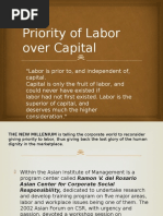 2 Priority of Labor Over Capital