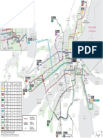 Al Ain City Bus Service Network Map PDF