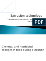 Chemical and Nutritional Changes in Food During Extrusion