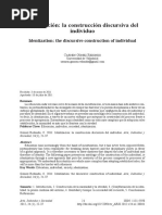 Identización: La Construcción Discursiva Del Individuo - Carmen Gomez Redondo