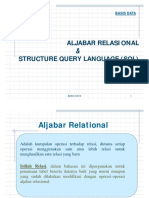 Aljabar Relasional