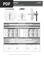 Airgrid M2: Revolutionary 2.4Ghz Cpe Technology: 17"X24", 20dbi Antenna 11"X14", 16dbi Antenna