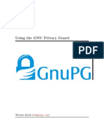 Using The GNU Privacy Guard