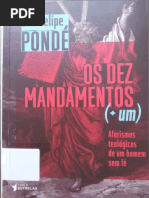 Dez Mandamentos Mais Um - Luiz Felipe Pondé