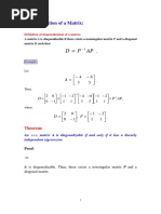 Diagonalization Practice Problem