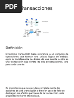 TransacciOnes Mysql