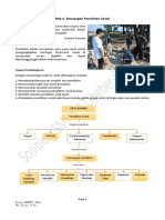 Materi Kelas XII Bab 4. Rancangan Penelitian Sosial