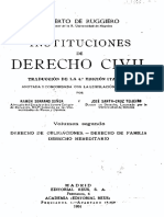 Ruggiero Roberto - Instituciones de Derecho Civil - Tomo 2 PDF