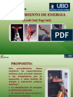 Aislamiento de Energia Lock Out To