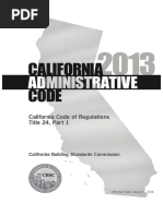 California Title 24, Part 1 Administrative Code 264pp 6x9trade