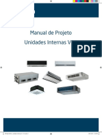 Midea - Manual de Projeto Unidades Internas VRF